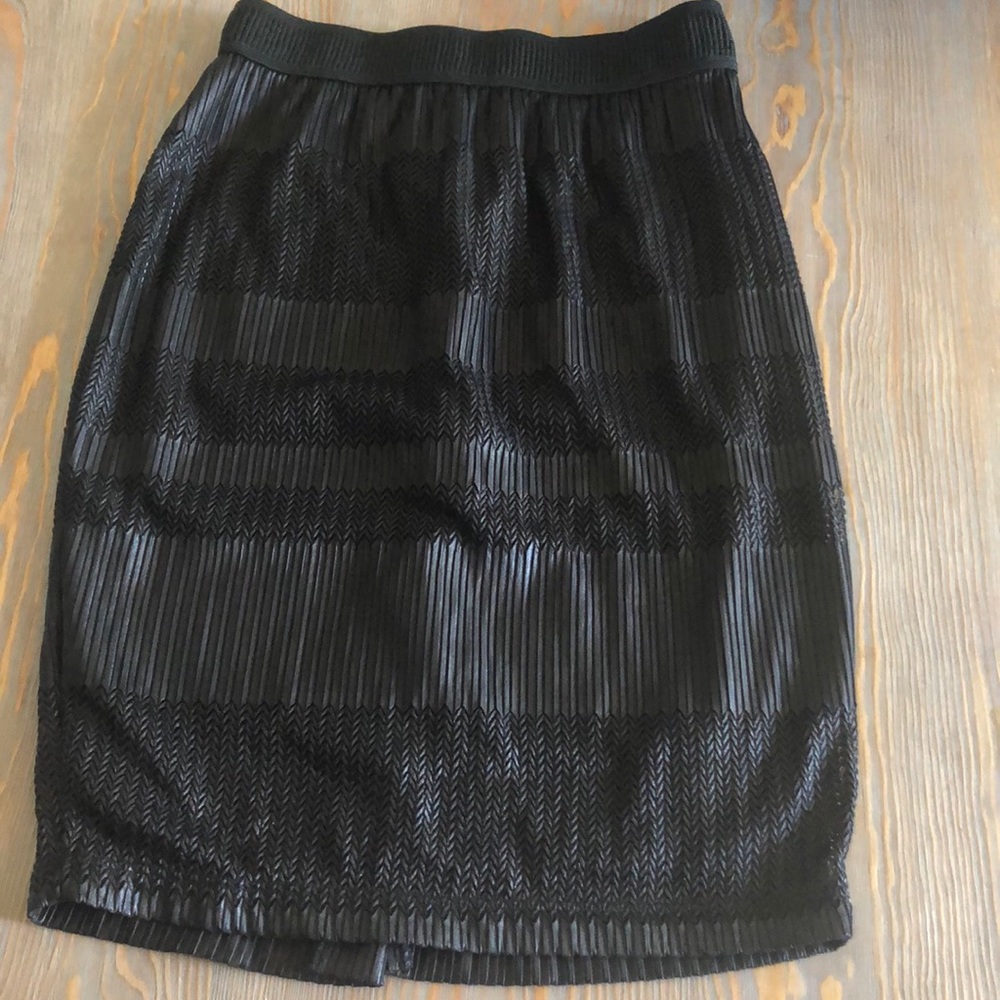 Arden B black midi skirt NWT xs